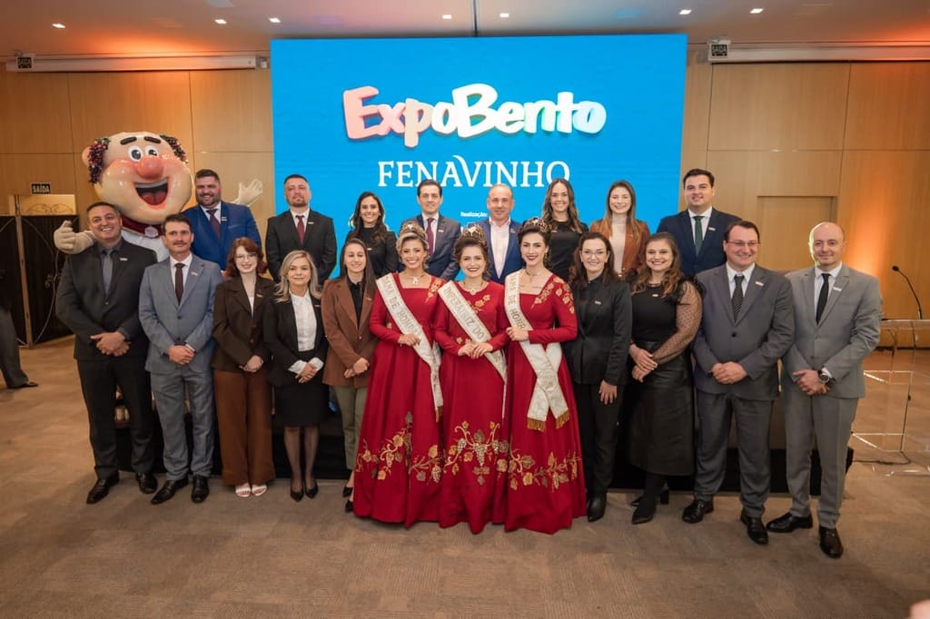 34ª ExpoBento e 21ª Fenavinho anunciam diretorias da edição que ocorre de 04 a 14 de junho de 2026.