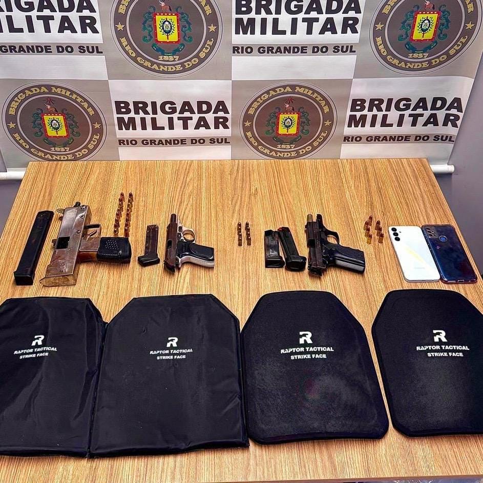 Dois homens morrem em confronto com a Brigada Militar em Garibaldi.