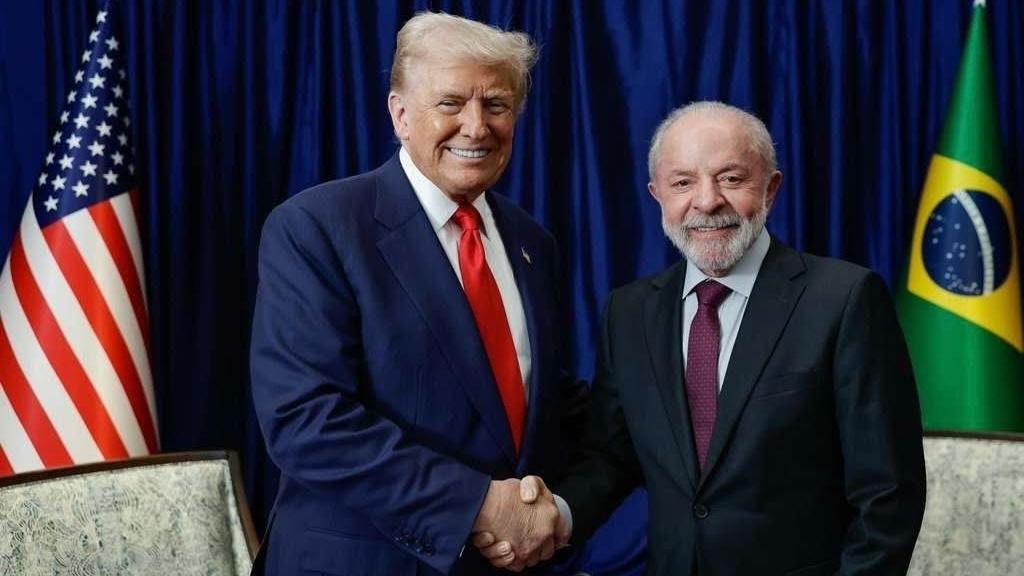 Lula e Trump: encontro finalmente aconteceu.