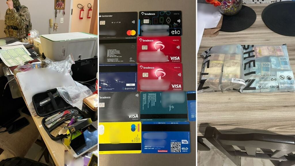 Polícia Federal combate fraudes contra clientes da Caixa Econômica Federal.