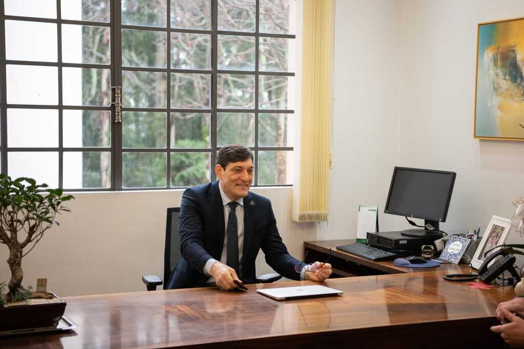 CIC-BG promove palestra com o reitor da UCS.