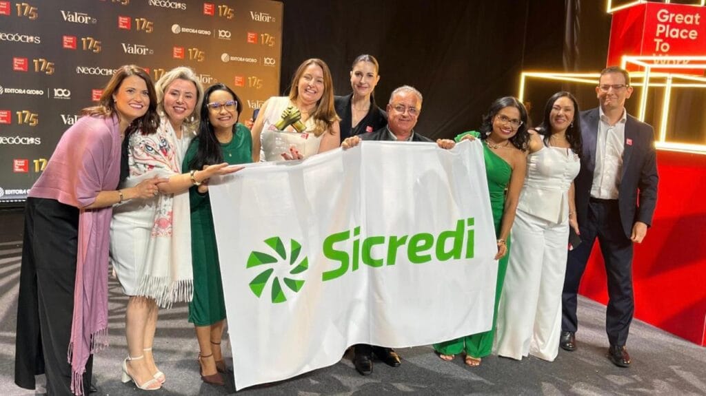 Sicredi é a Melhor Empresa para Trabalhar no Brasil pelo segundo ano consecutivo.