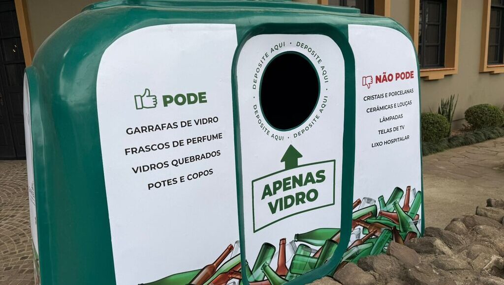 Projeto “Vidro vira Vidro”: Vinícola Garibaldi participa de projeto para ampliar reciclagem de vidro