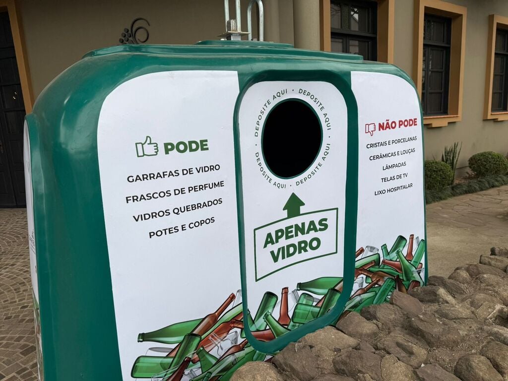 Projeto “Vidro vira Vidro”: Vinícola Garibaldi participa de projeto para ampliar reciclagem de vidro.