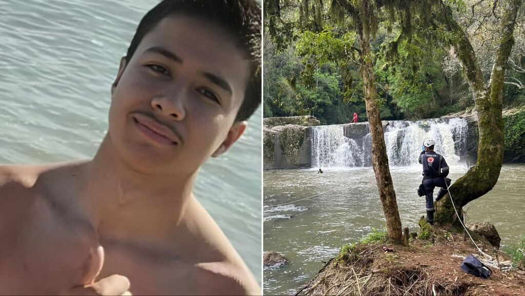 Jovem morre afogado em Carlos Barbosa. William Erick Coelho dos Santos tinha 18 anos.