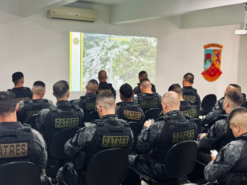 Brigada Militar faz arrastão em Bento Gonçalves.