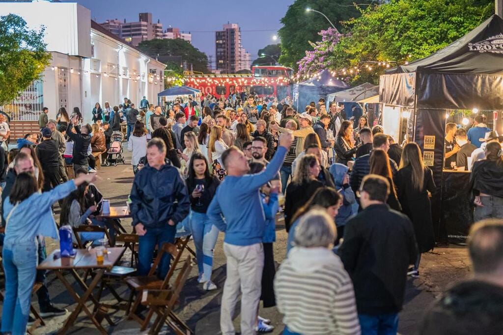 Gastronomia e diversão no Degusta Cidade Alta em Bento Gonçalves.