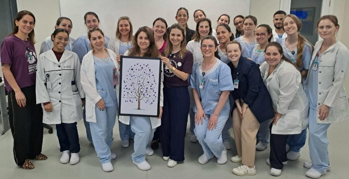Novembro Roxo: Hospital Tacchini Bento Gonçalves destaca avanços no cuidado aos prematuros