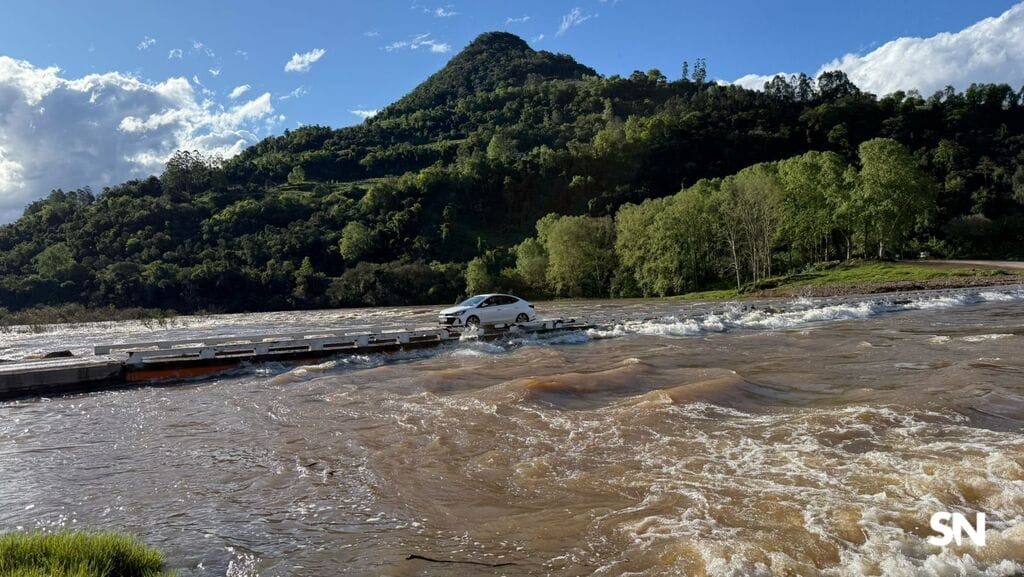 Ponte de Cotiporã é liberada neste domingo.