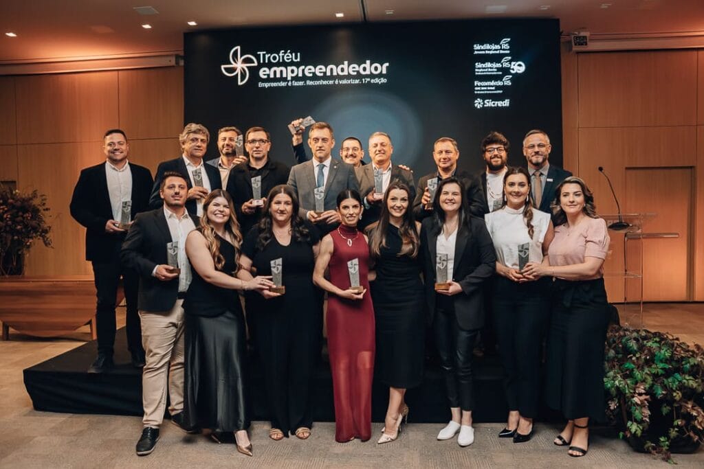Troféu Empreendedor 2025 do Sindijovem Regional Bento.