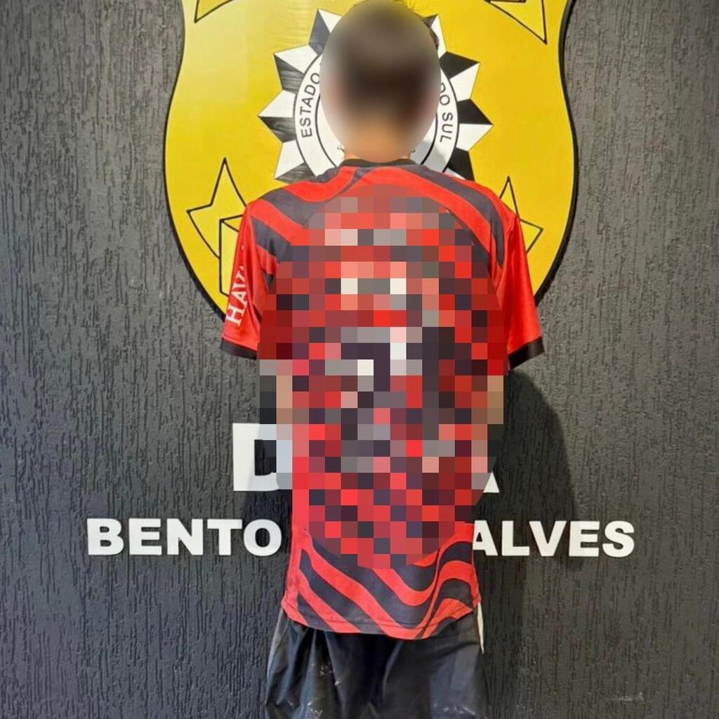 Prisão no bairro Zatt, em Bento Gonçalves.