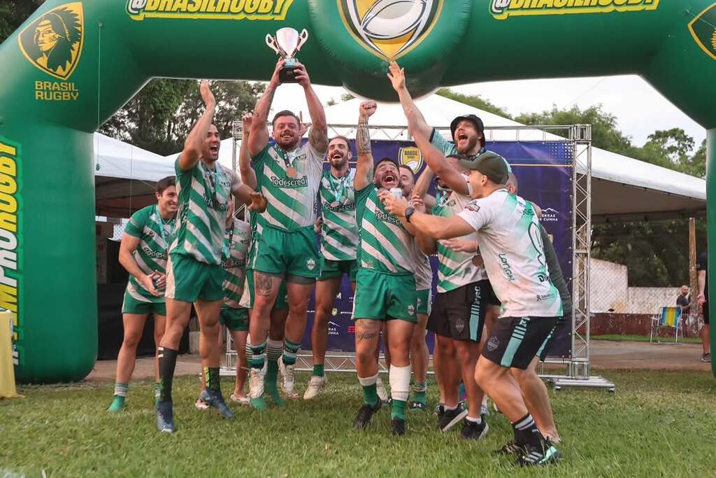 Farrapos de Bento Gonçalves conquista terceiro lugar no Brasil Sevens 2025.
