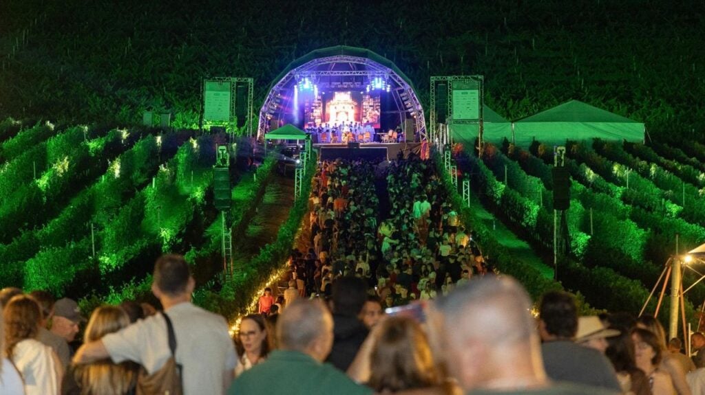 Natal nos Vinhedos tem chegada do Papai Noel no sábado em Bento Gonçalves.