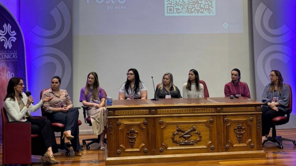 Tacchini Banco de Leite é destaque no IV Encontro Novembro Roxo do HCPA.