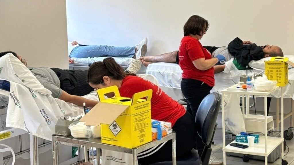 1º Dia D de 2026 arrecada 98 bolsas de sangue em Carlos Barbosa.