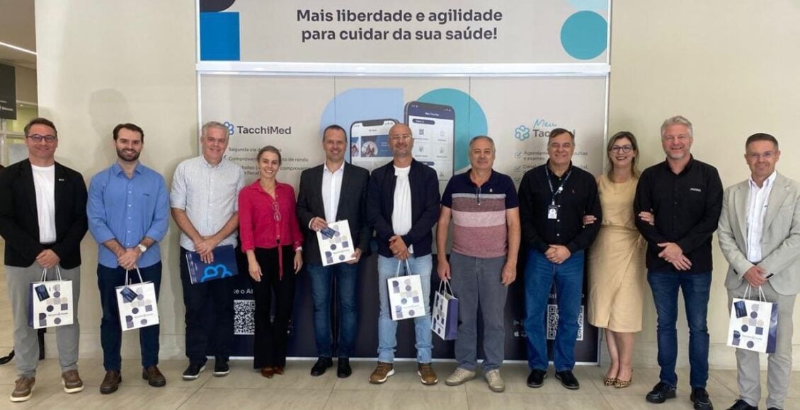 Lideranças empresariais de Bento Gonçalves conhecem estrutura do Tacchini Saúde
