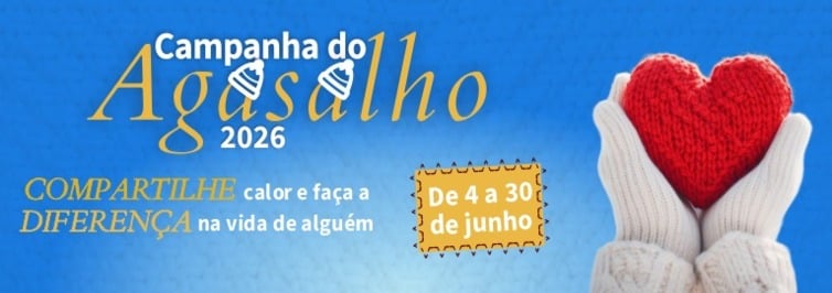 Ad banner Campanha do Agasalho