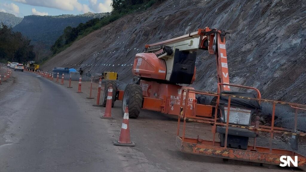 DNIT diz que obra da Serra das Antas não corre risco de paralisação.
