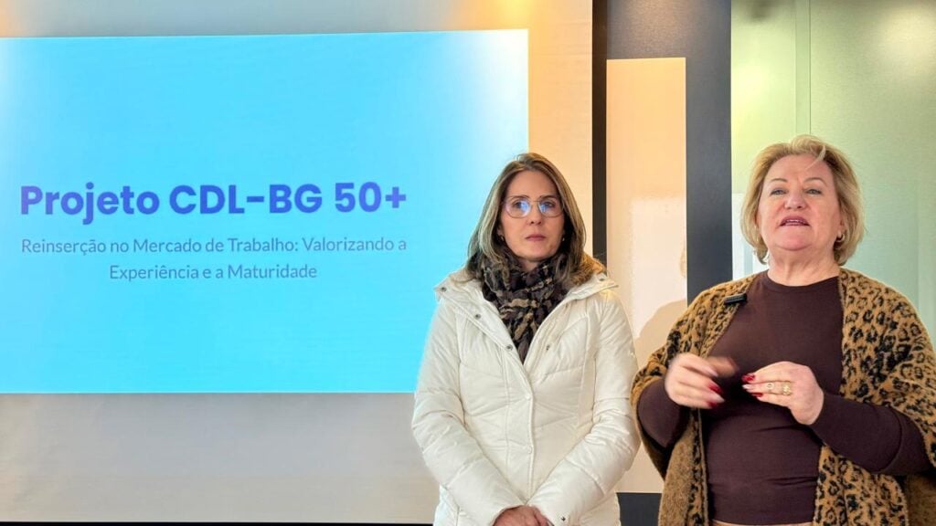 CDL-BG impulsiona reinserção de profissionais 50+ no mercado de Bento Gonçalves.