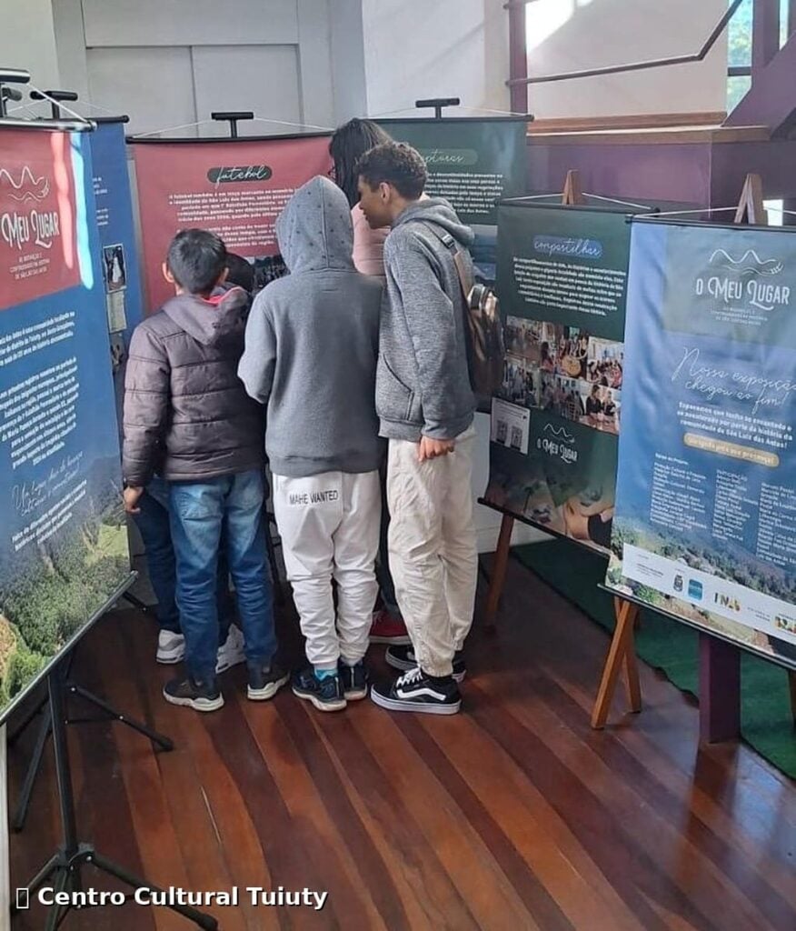 Exposição do projeto "O Meu Lugar: as mudanças e continuidades na história de São Luiz das Antas/BG” passou pelo Centro Cultural Tuiuty.
