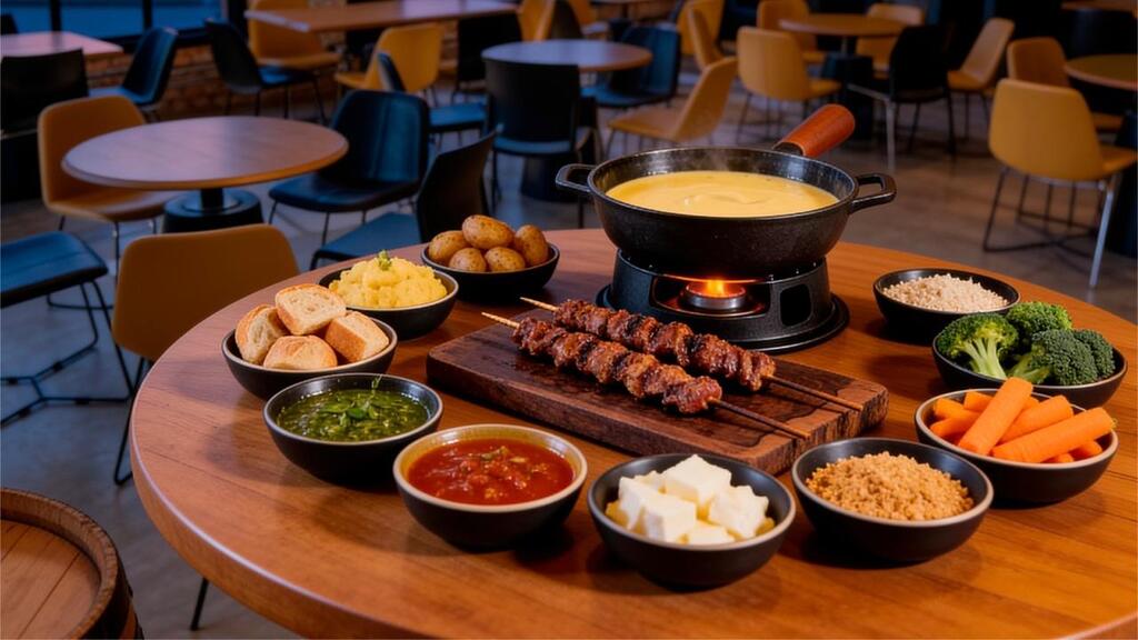 Dolce Far Niente terá fondue na brasa e vinhos no Garibaldi Wine Bar