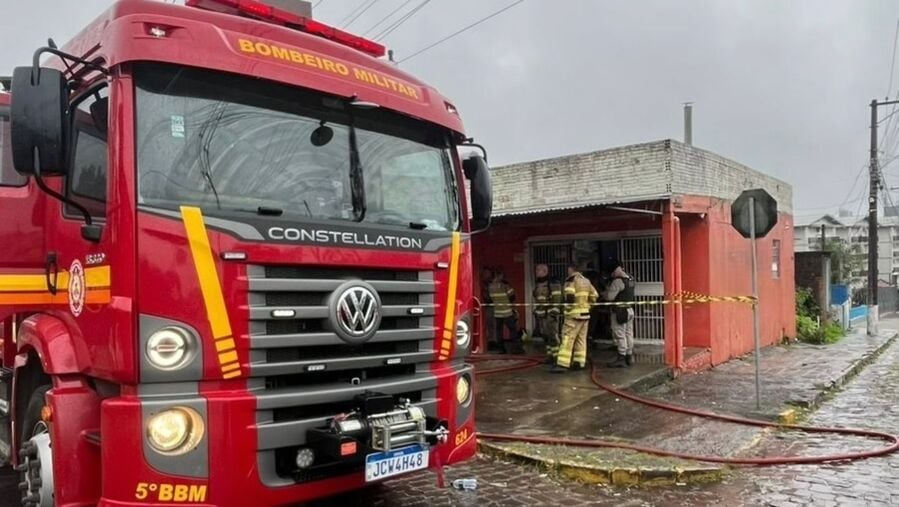 Incêndio atinge lancheria em Bento Gonçalves