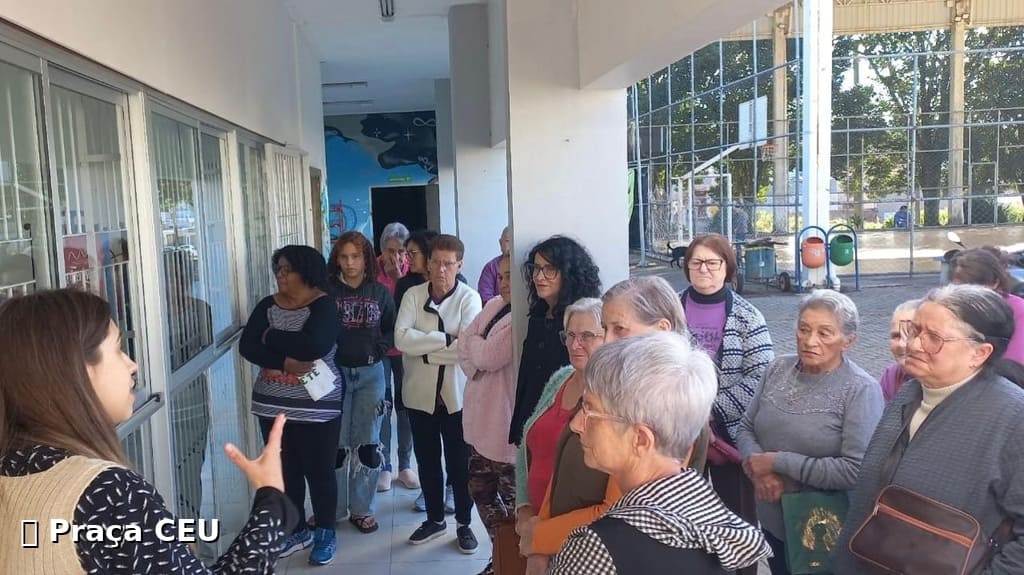 Praça CEU recebe a exposição do projeto O Meu Lugar: as mudanças e continuidades na história de São Luiz das Antas/BG”.