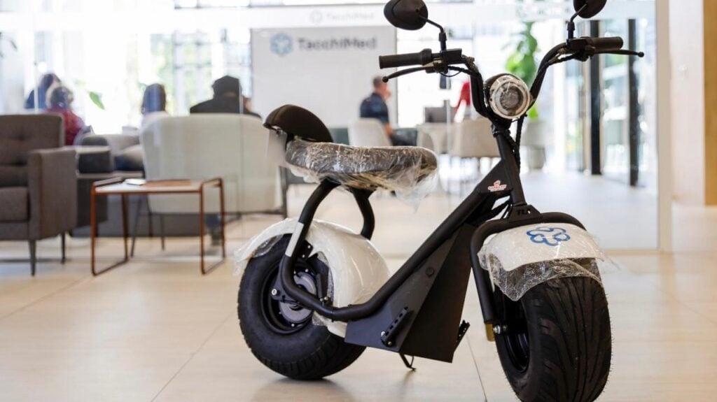 TacchiMed vai sortear scooter elétrica na ExpoBento 2026,