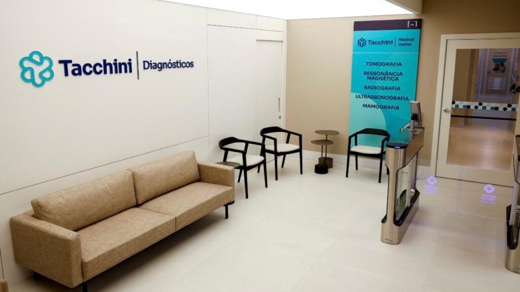 Tecnologia e acolhimento nos exames do Tacchini Medical Center em Bento Gonçalves.