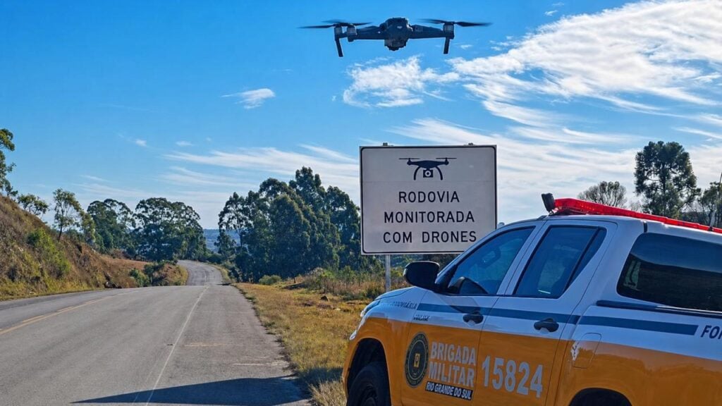 Rota do Sol será fiscalizada por drones.