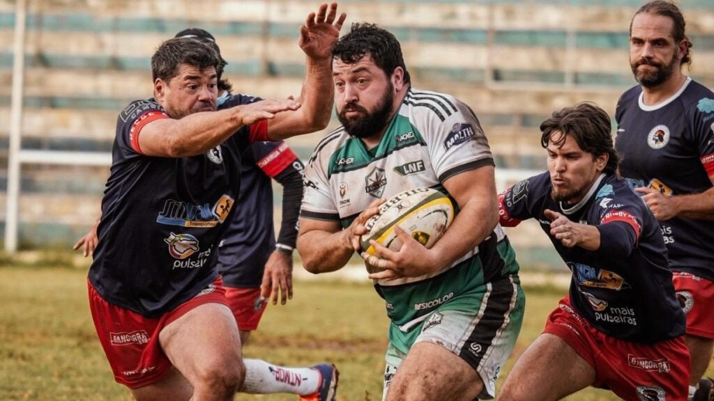 Farrapos vence o Charrua no Campeonato Brasileiro de Rugby XV.