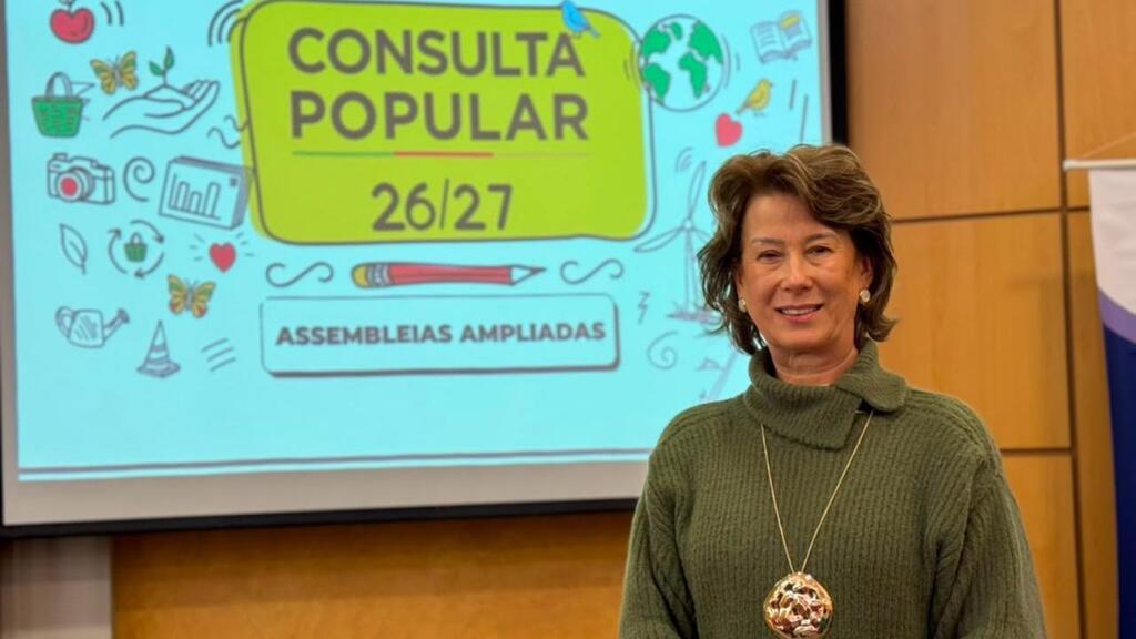 A presidente do Corede Serra, Monica Mattia. Foto: Alessandro Manzoni.
