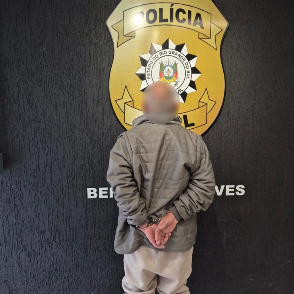 Homem é preso por abusar sexualmente das filhas em Bento Gonçalves.
