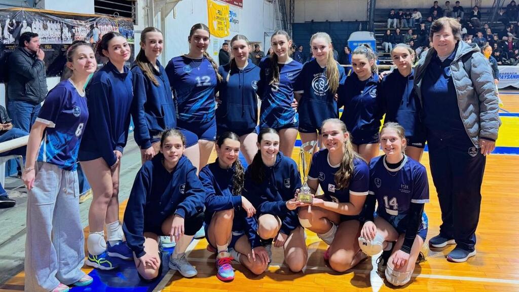Bento Vôlei conquista a Copa de Prata Sub-15 no Torneio María Noel Ruba, no Uruguai