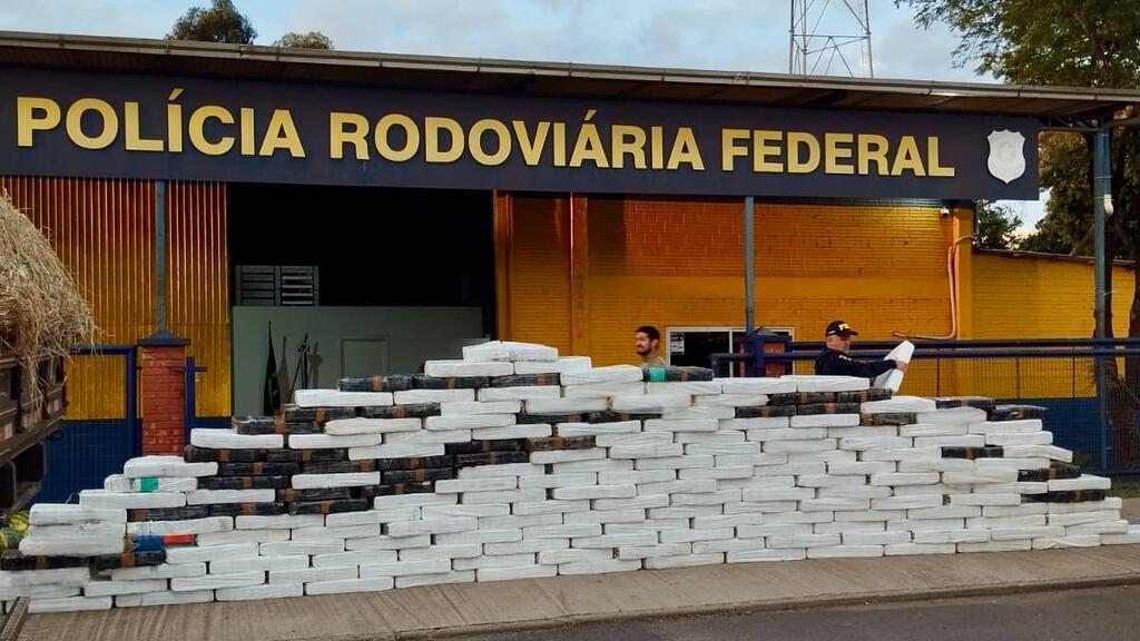 PRF apreende mais de 2,5 toneladas de maconha em Lajeado.