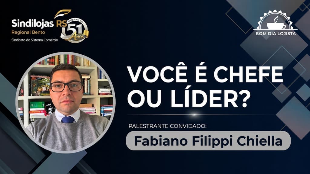 Sindilojas promove palestra sobre liderança em Bento Gonçalves