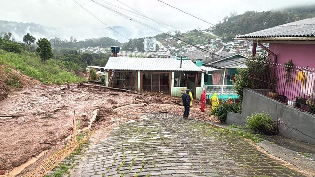 Chuva chega a 135 milímetros em Bento Gonçalves. 