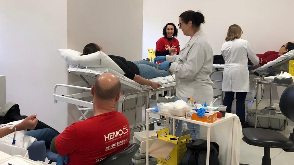 Tacchini Carlos Barbosa terá Dia D de doação de sangue em 16 de setembro.