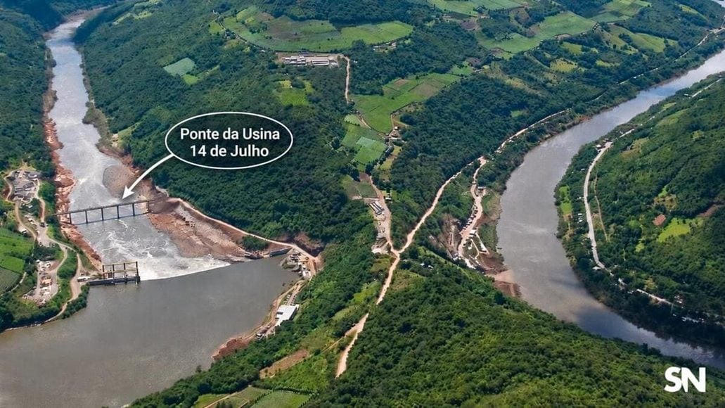 Ponte da Ceran não está liberada para trânsito em Cotiporã