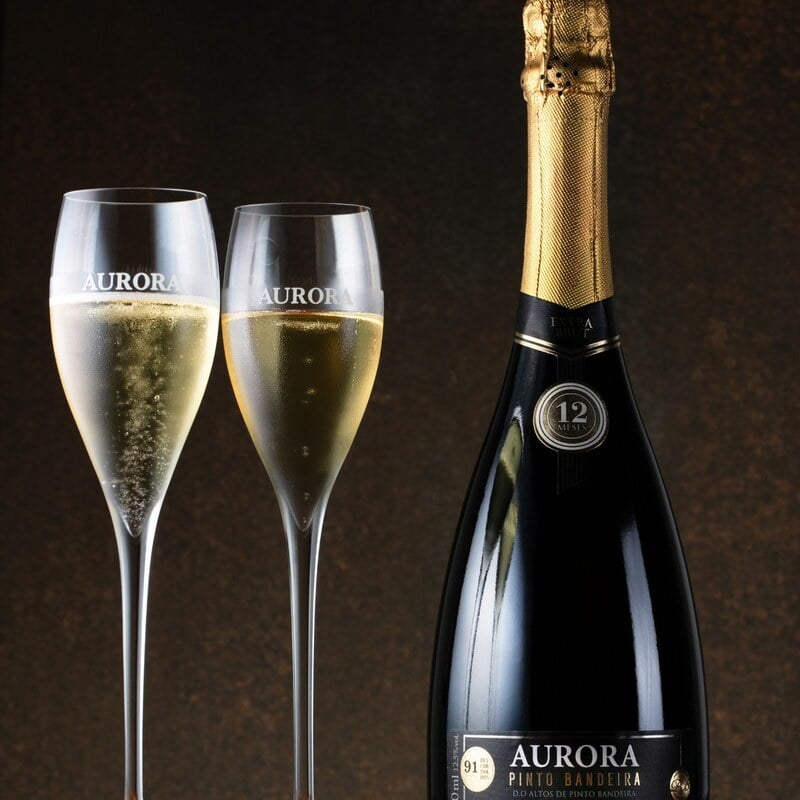 Arroz carreteiro + Aurora Extra Brut D.O. Altos de Pinto Bandeira.