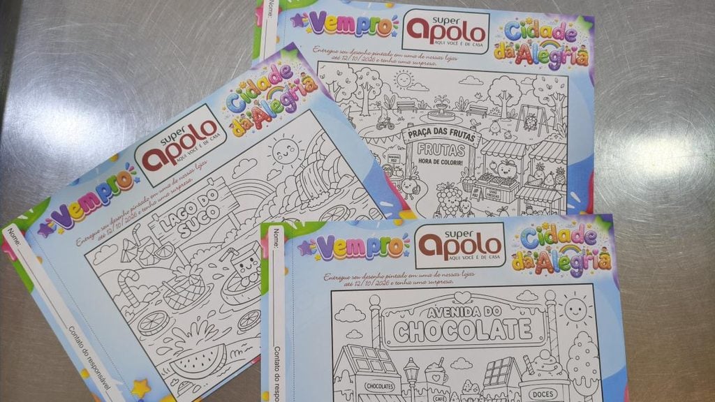 Super Apolo comemora o Dia das Crianças.