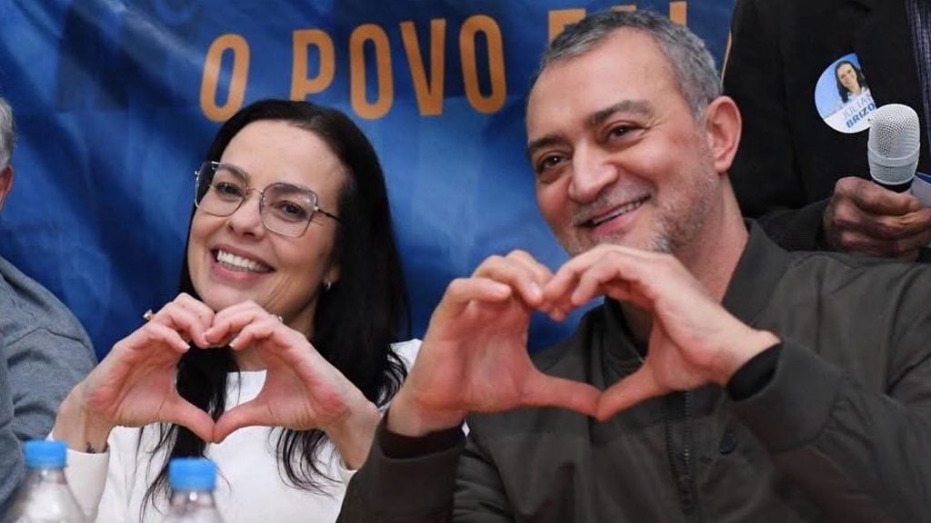 Juliana Brizola fica em segundo.
