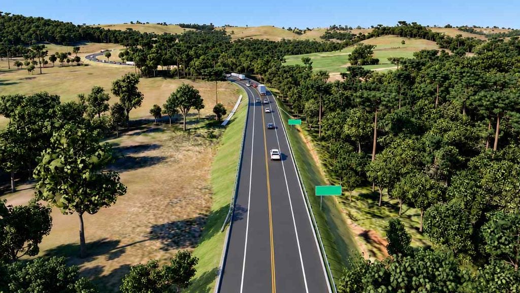 ERS-466: definido traçado de acesso ao futuro Aeroporto da Serra Gaúcha.